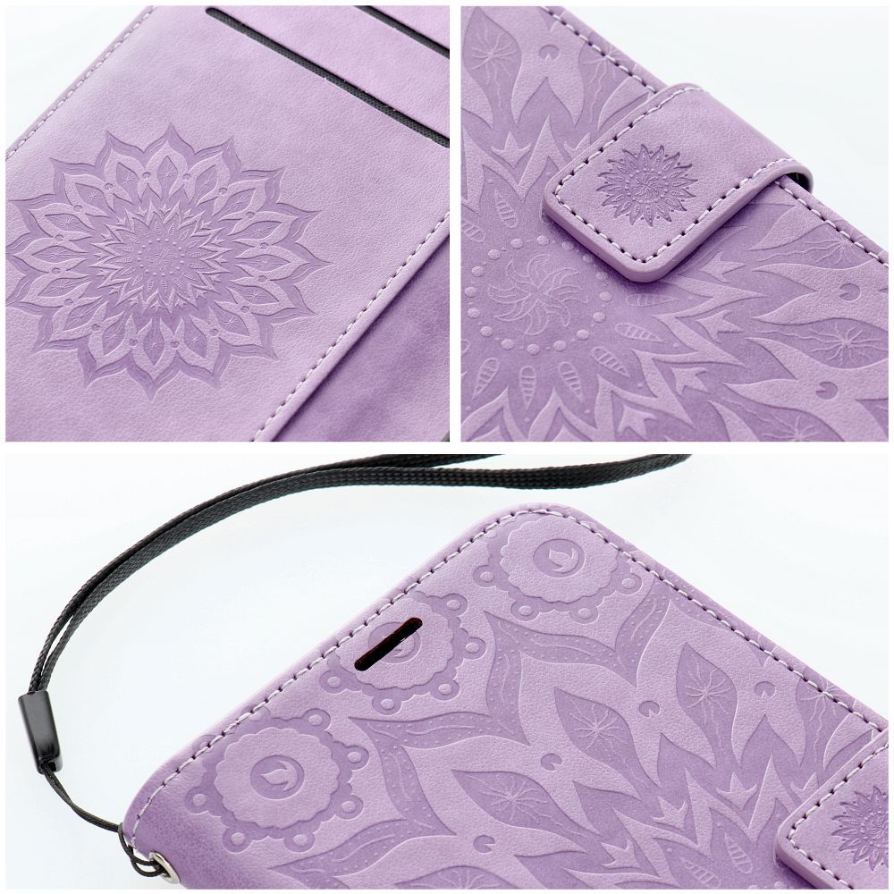 MEZZO Book case for XIAOMI Redmi Note 15 PRO 5G mandala purple