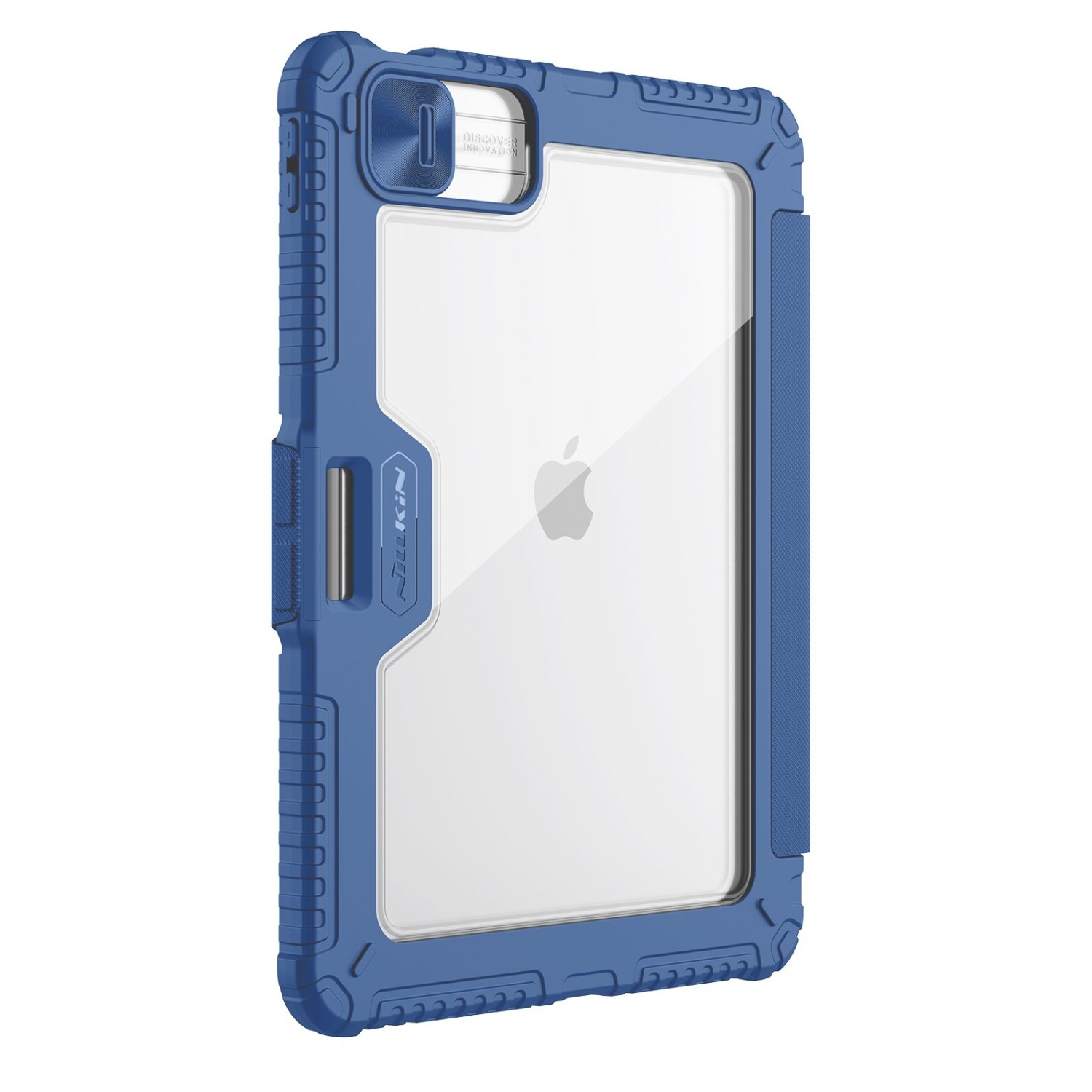 Flipové pouzdro Nillkin Bumper PRO Protective Stand Case Multi-angle pro iPad Pro 12.9 2020/2021/2022/ Air 13 2024/2025, modrá