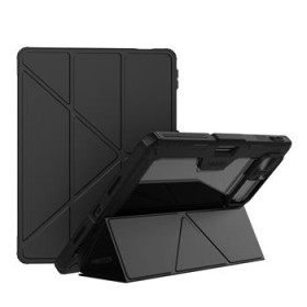 Flipové pouzdro Nillkin Bumper PRO Protective Stand Case Multi-angle pro iPad Pro 11 2024, černá