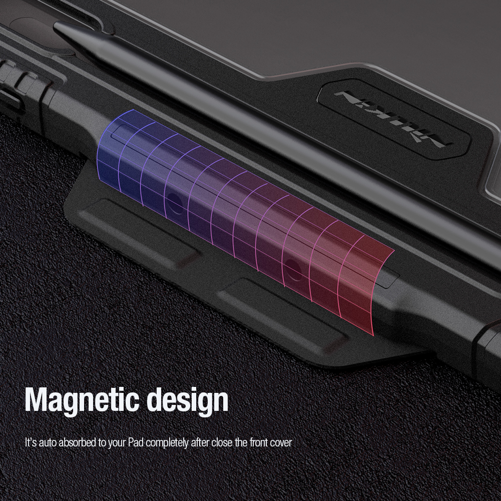 Nillkin Bumper PRO Protective Stand Case Multi-angle pro Samsung Galaxy Tab S9 Ultra/S10 Ultra Black