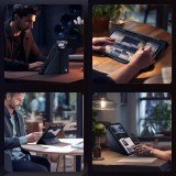 Nillkin Bumper PRO Protective Stand Case Multi-angle pro Samsung Galaxy Tab S9+/S10+ Black