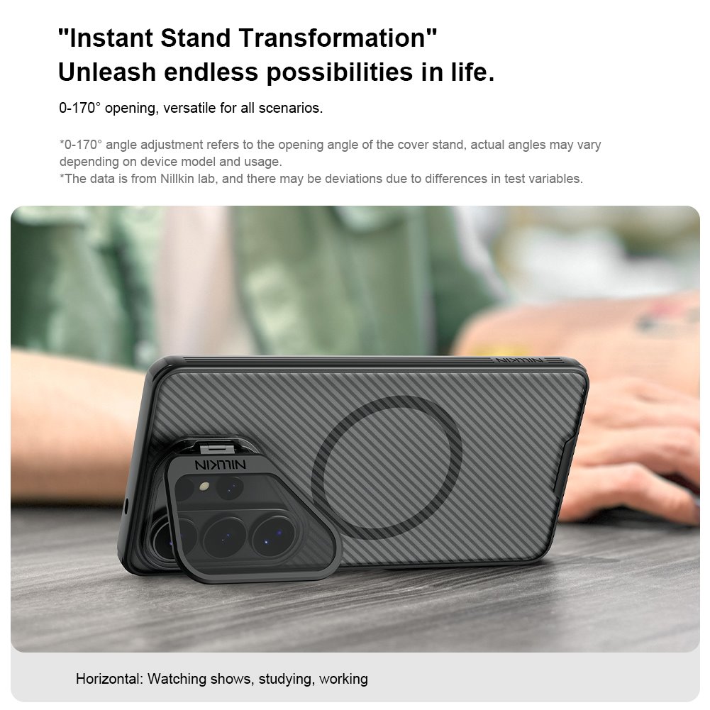 Nillkin CamShield Prop Magnetic Zadní Kryt pro Samsung Galaxy S26 Ultra Black