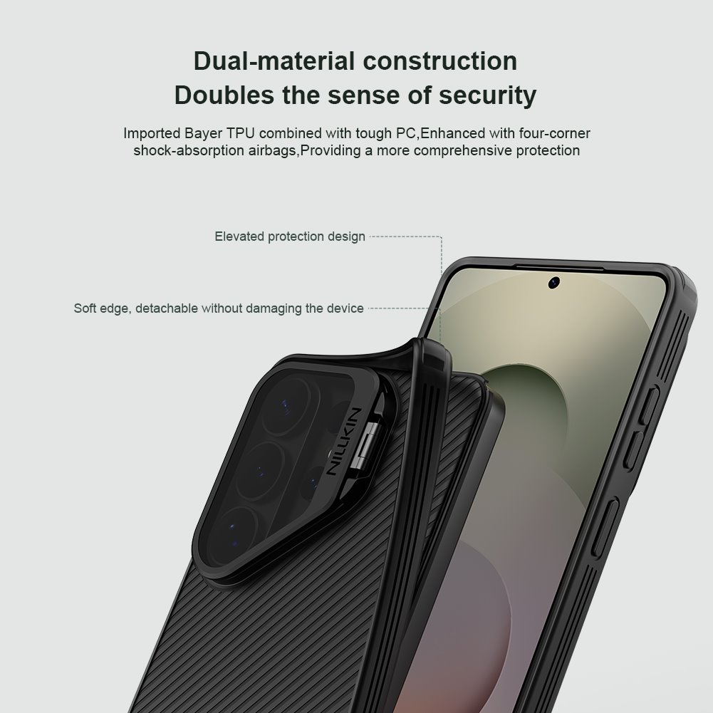 Nillkin CamShield Prop Magnetic Zadní Kryt pro Samsung Galaxy S26 Ultra Black