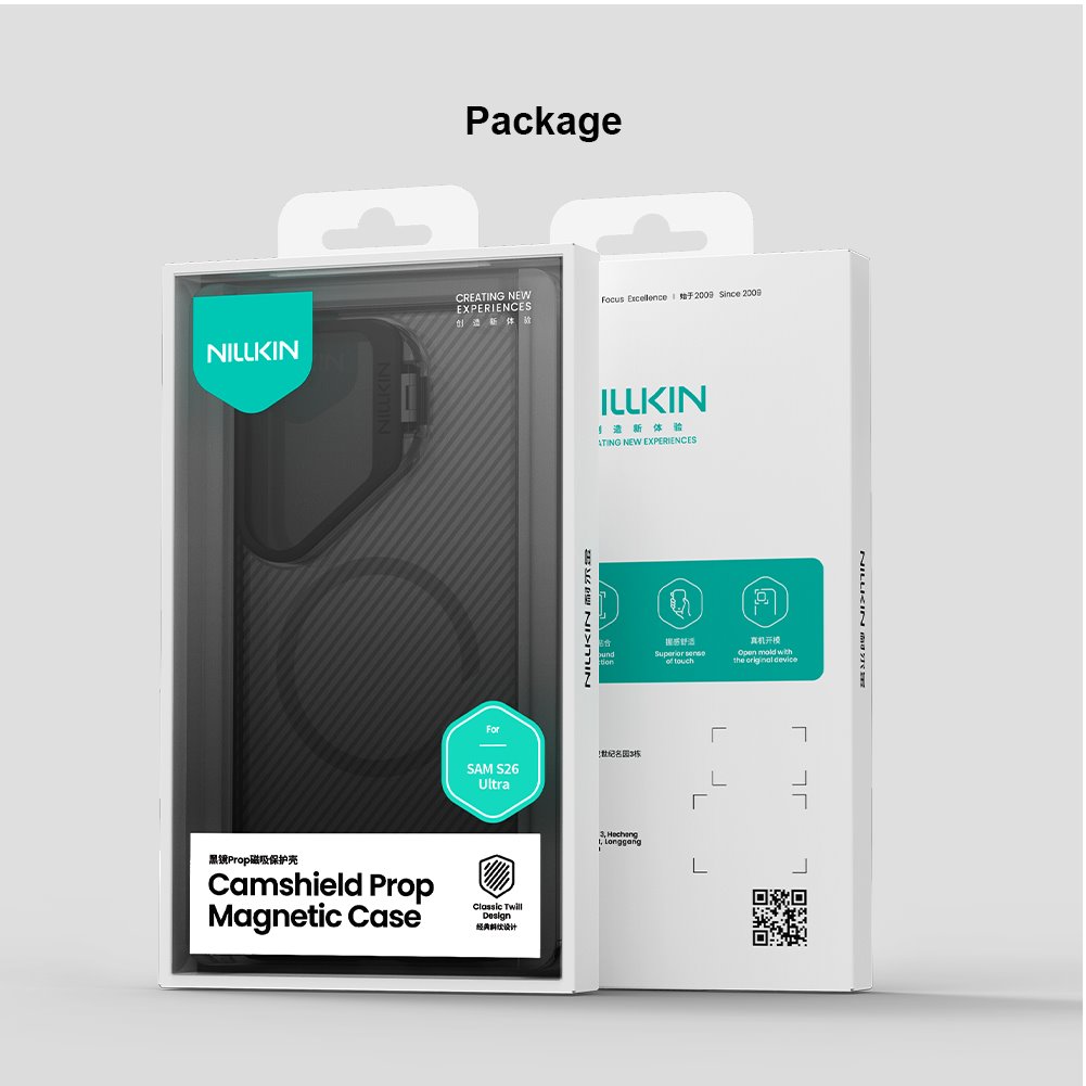 Nillkin CamShield Prop Magnetic Zadní Kryt pro Samsung Galaxy S26 Ultra Black