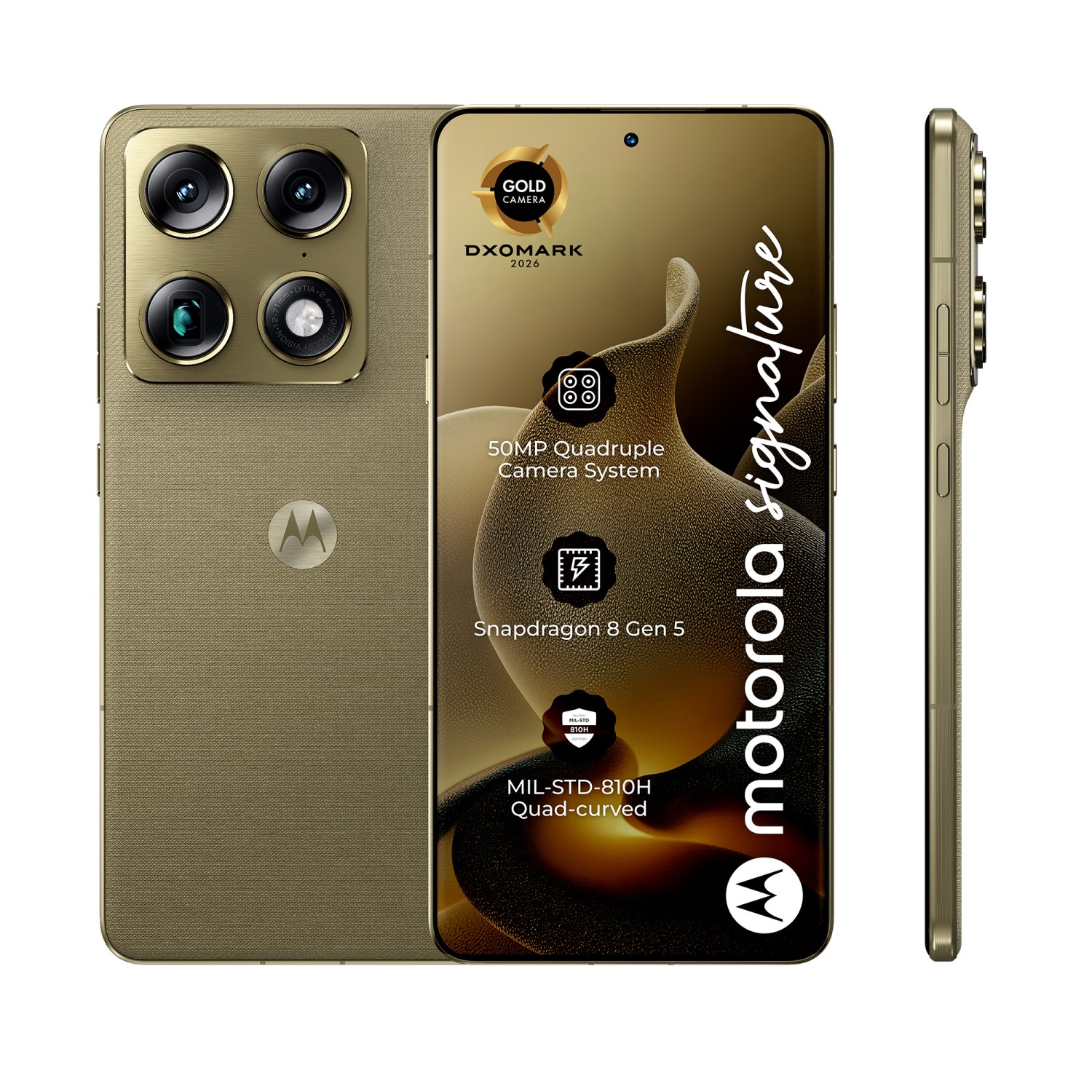 Motorola Signature 16GB/512GB PANTONE Martini Olive