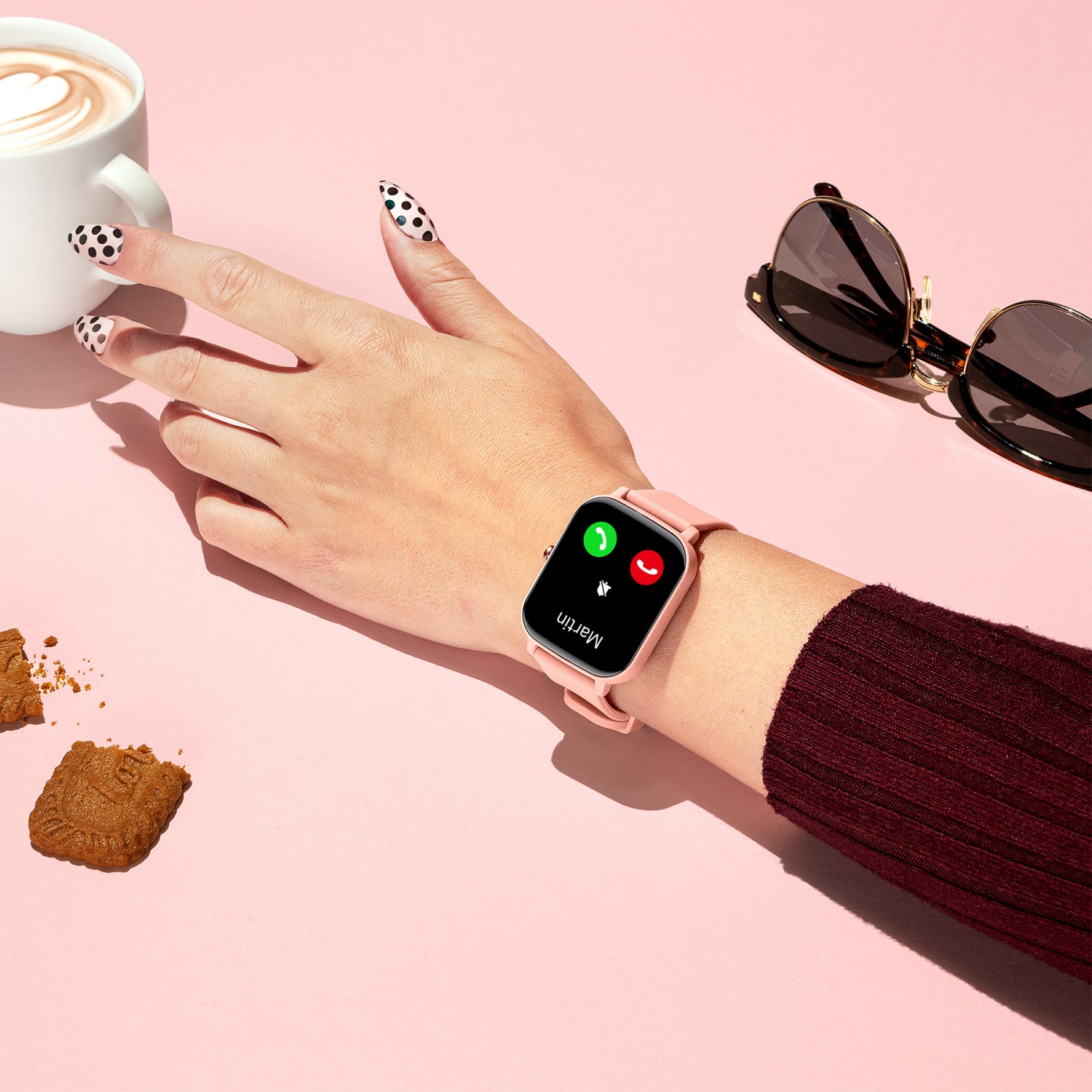 Niceboy Watch 5 Lite růžová