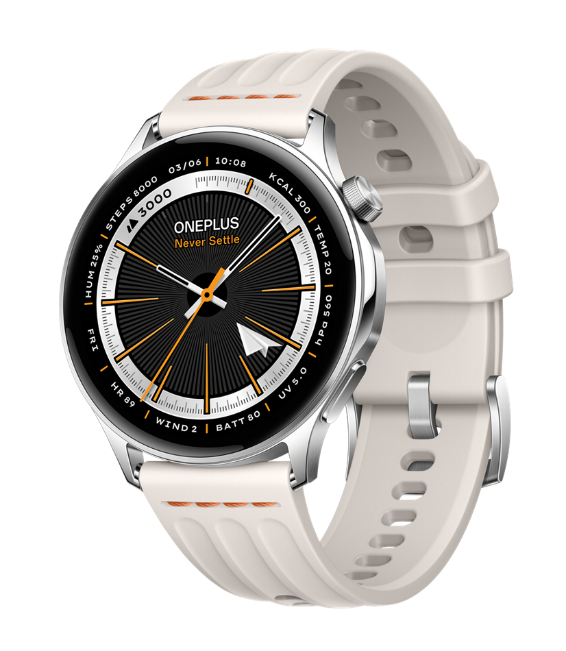 OnePlus Watch Lite Silver Steel