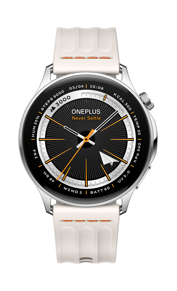 OnePlus Watch Lite Silver Steel