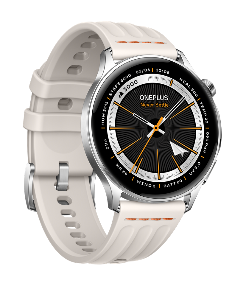 OnePlus Watch Lite Silver Steel