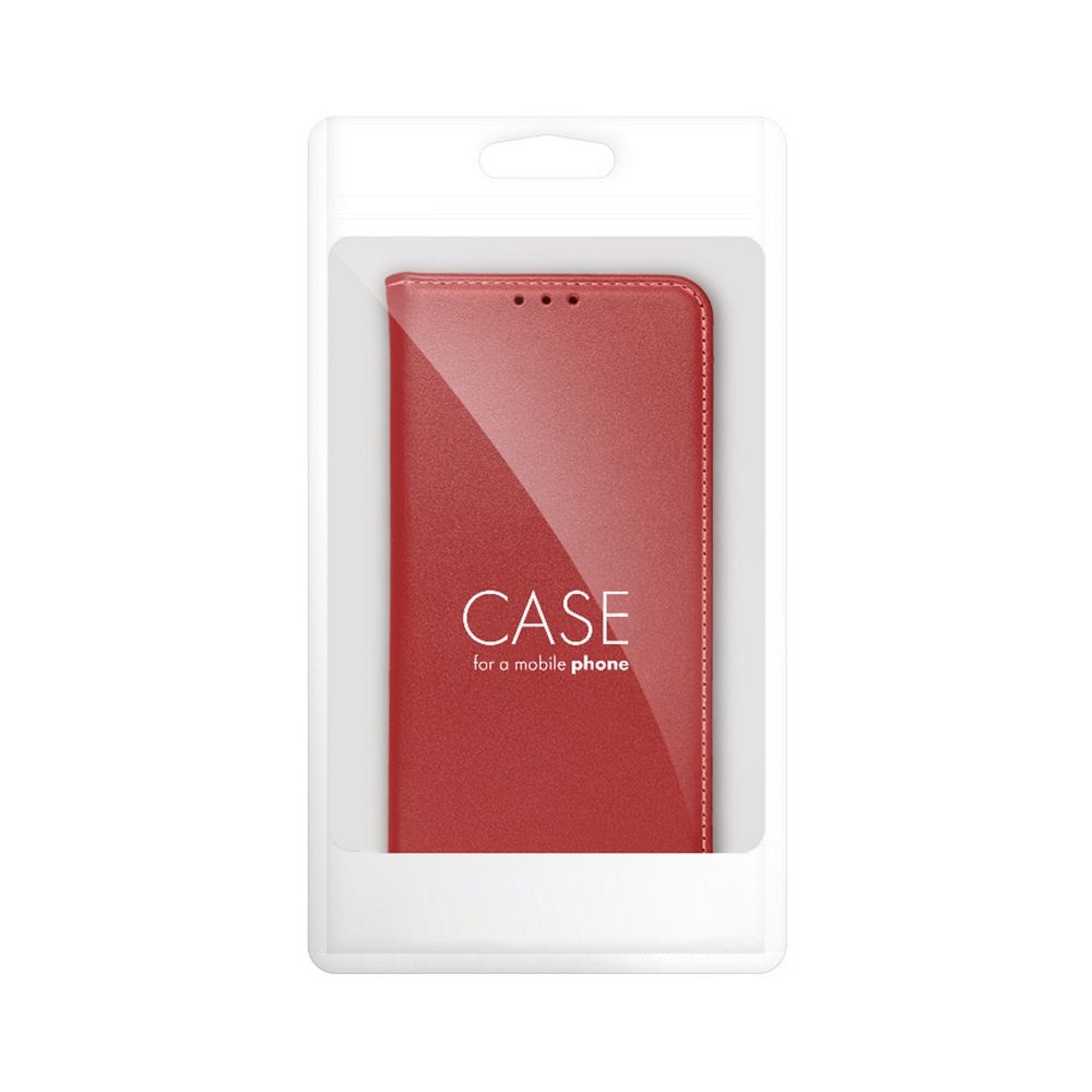SMART PRO Book leather case for XIAOMI Redmi Note 15 PRO PLUS 5G claret