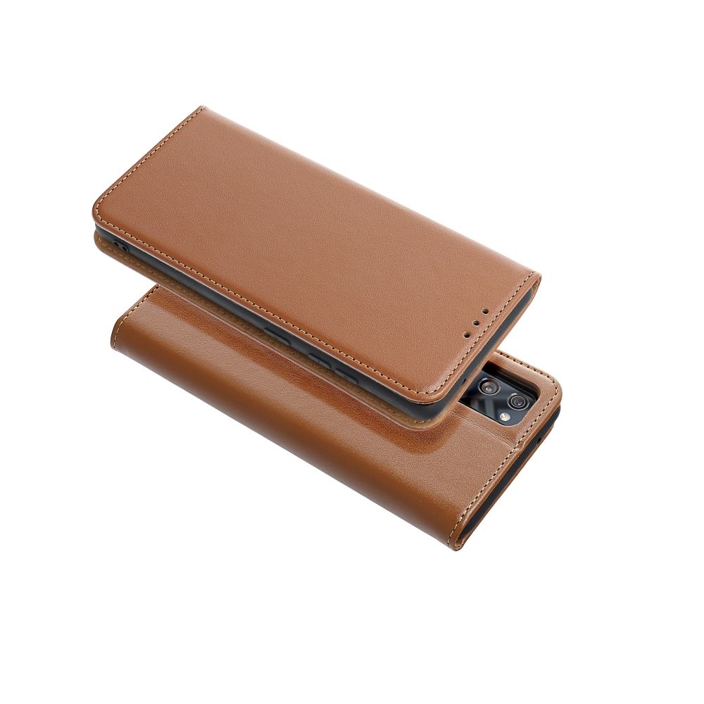SMART PRO Book leather case for XIAOMI Redmi Note 15 PRO PLUS 5G brown