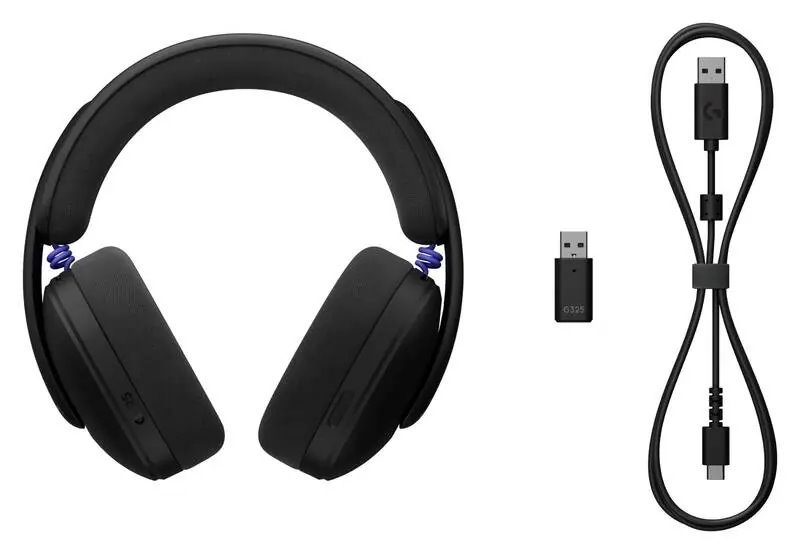 Logitech G325 LIGHTSPEED Bezdrátová herní sluchátka - černá