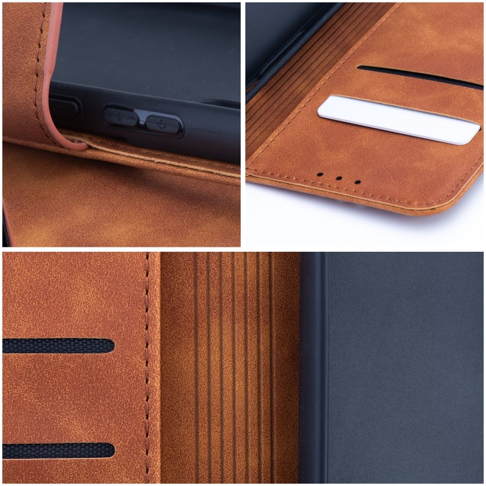 TENDER Book Case for SAMSUNG A57 5G brown