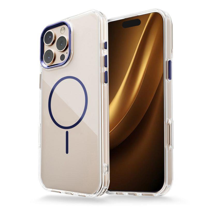 Kryt Clear Thin Mag pro Apple iPhone 17 Pro Max 6,9" modrý