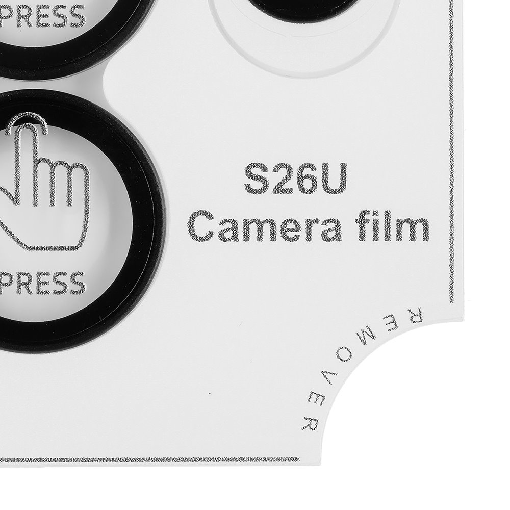 OBAL:ME Ochrana Čoček pro Samsung Galaxy S26 Ultra Black