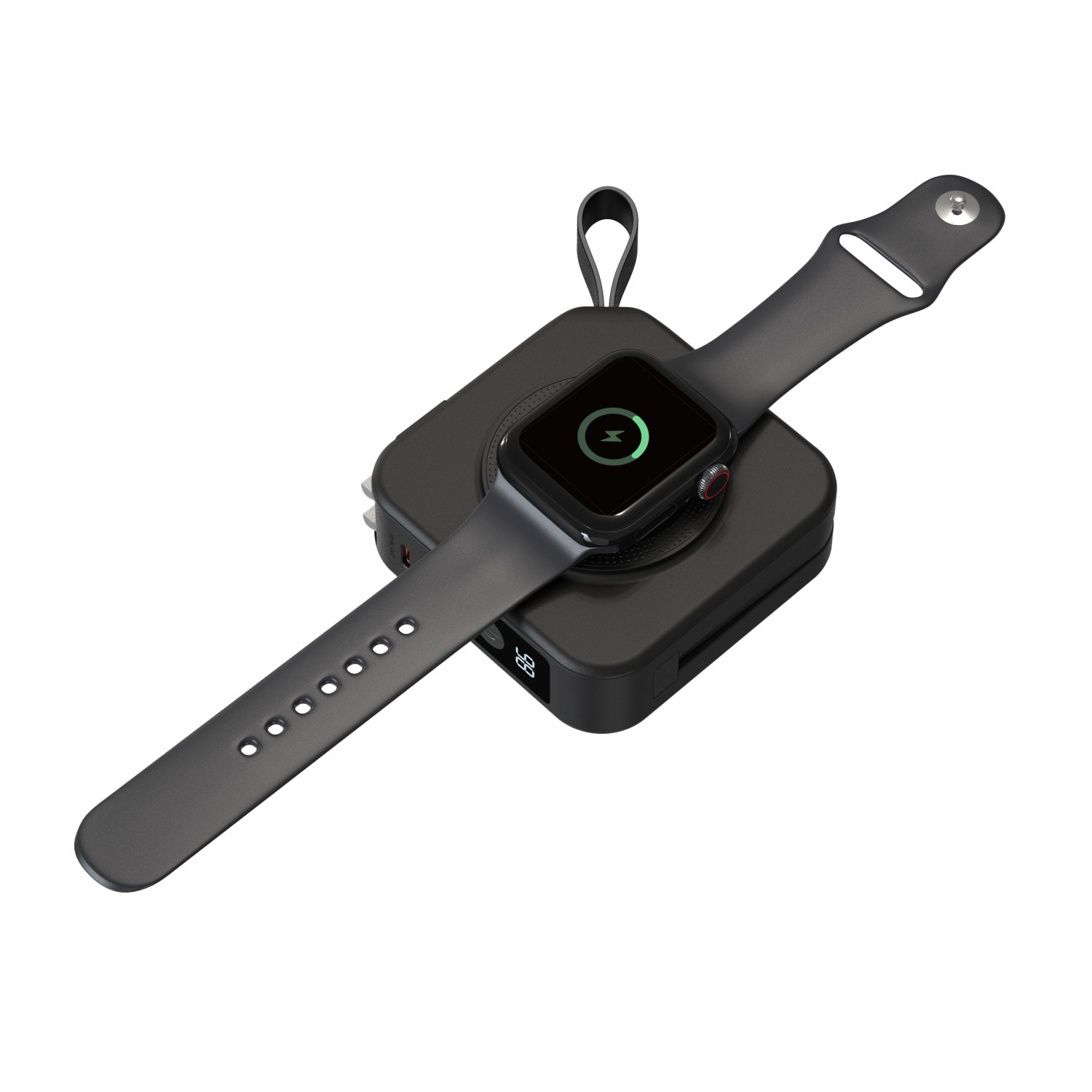 SWISSTEN  POWER BANK ALL-IN-ONE PRO S VÝMĚNNÝMI VIDLICEMI (USA, EU, UK) 10000 mAh 20W ČERNÁ