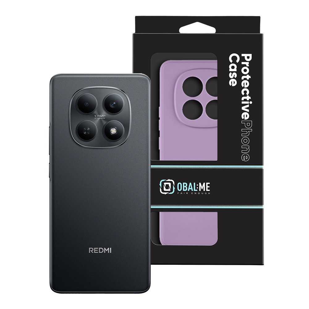 OBAL:ME Matte TPU Kryt pro Xiaomi Redmi Note 15 4G/5G/Poco M8 5G Purple