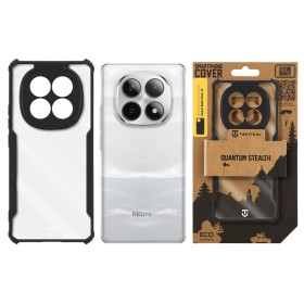 Zadní kryt Tactical Quantum Stealth pro Xiaomi Redmi Note 15 5G, transparentní černá