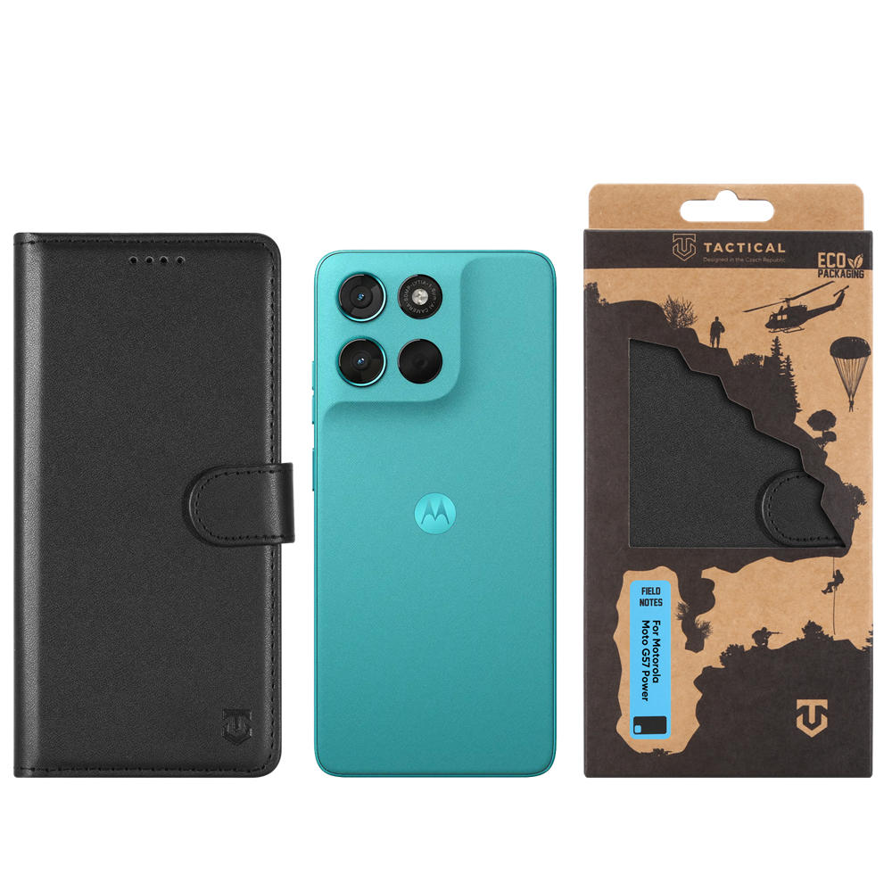 Tactical Field Notes pro Motorola Moto G57 Power Black