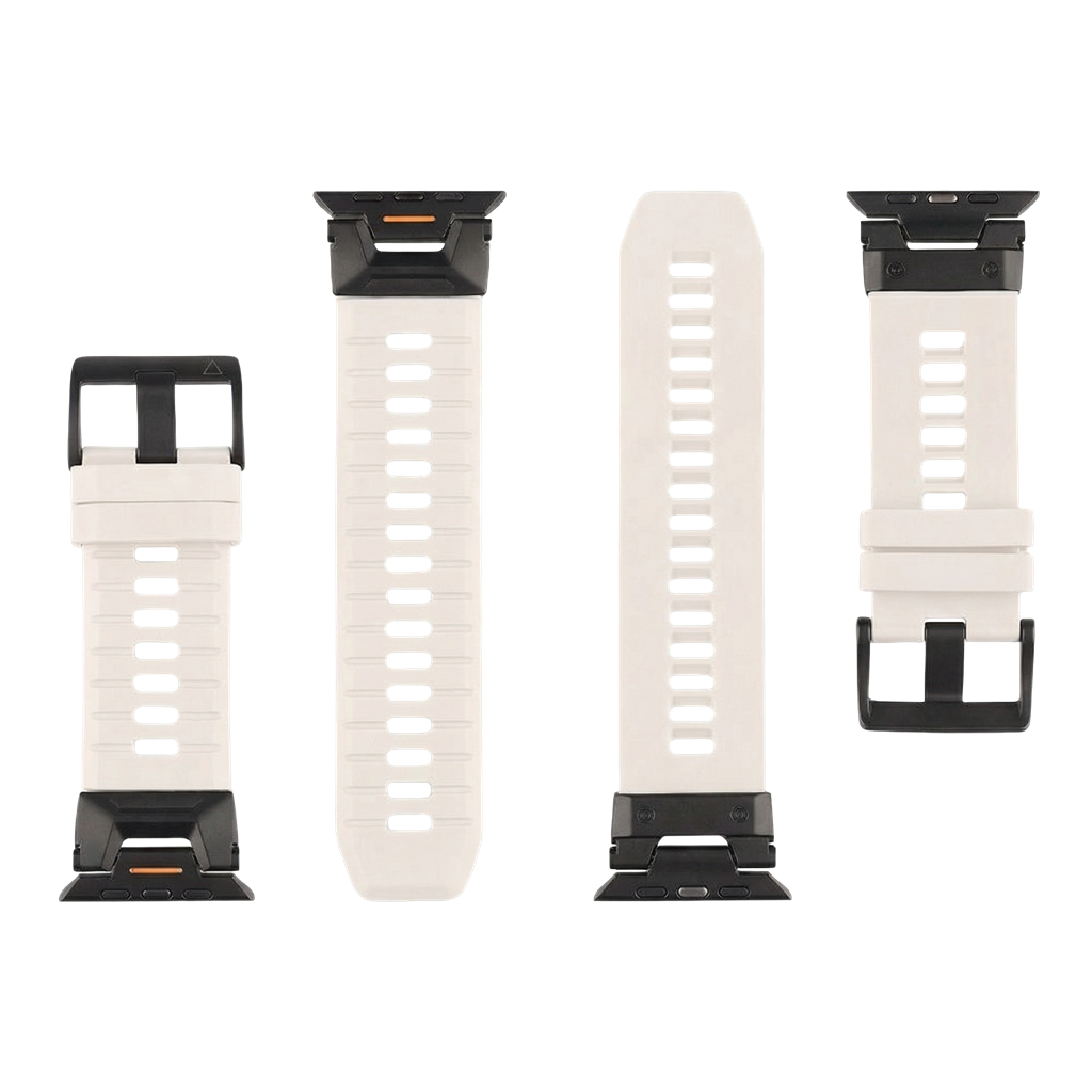 Tactical Tough Band pro Apple Watch Ultra Light Grey/Black