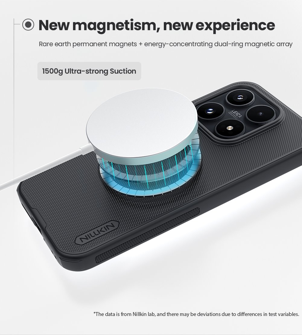 Nillkin Super Frosted PRO Magnetic Zadní Kryt pro Xiaomi 17 Black