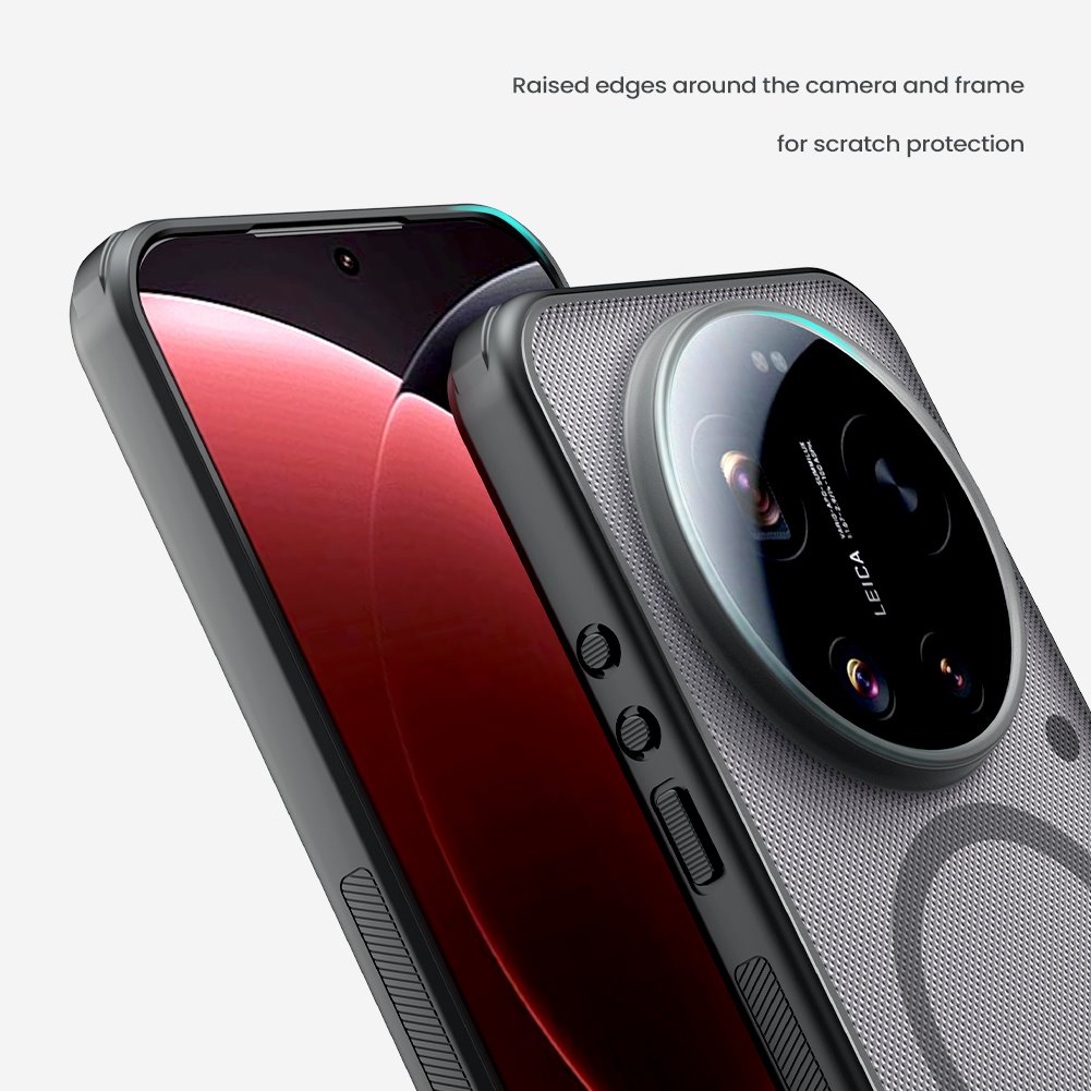 Zadní kryt Nillkin Super Frosted PRO Magnetic pro Xiaomi 17 Ultra, transparentní černá (obrázek 5)