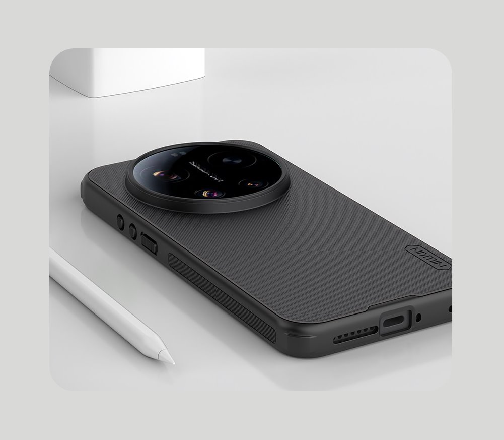 Nillkin Super Frosted PRO Magnetic Zadní Kryt pro Xiaomi 17 Ultra Black