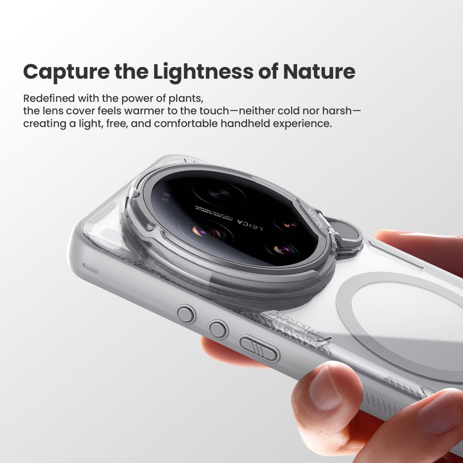 Nillkin Iceblade Prop Magnetic Kryt pro Xiaomi 17 Ultra Twilight Gray