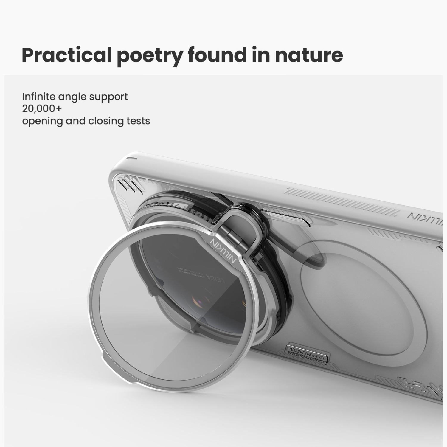 Nillkin Iceblade Prop Magnetic Kryt pro Xiaomi 17 Ultra Twilight Gray