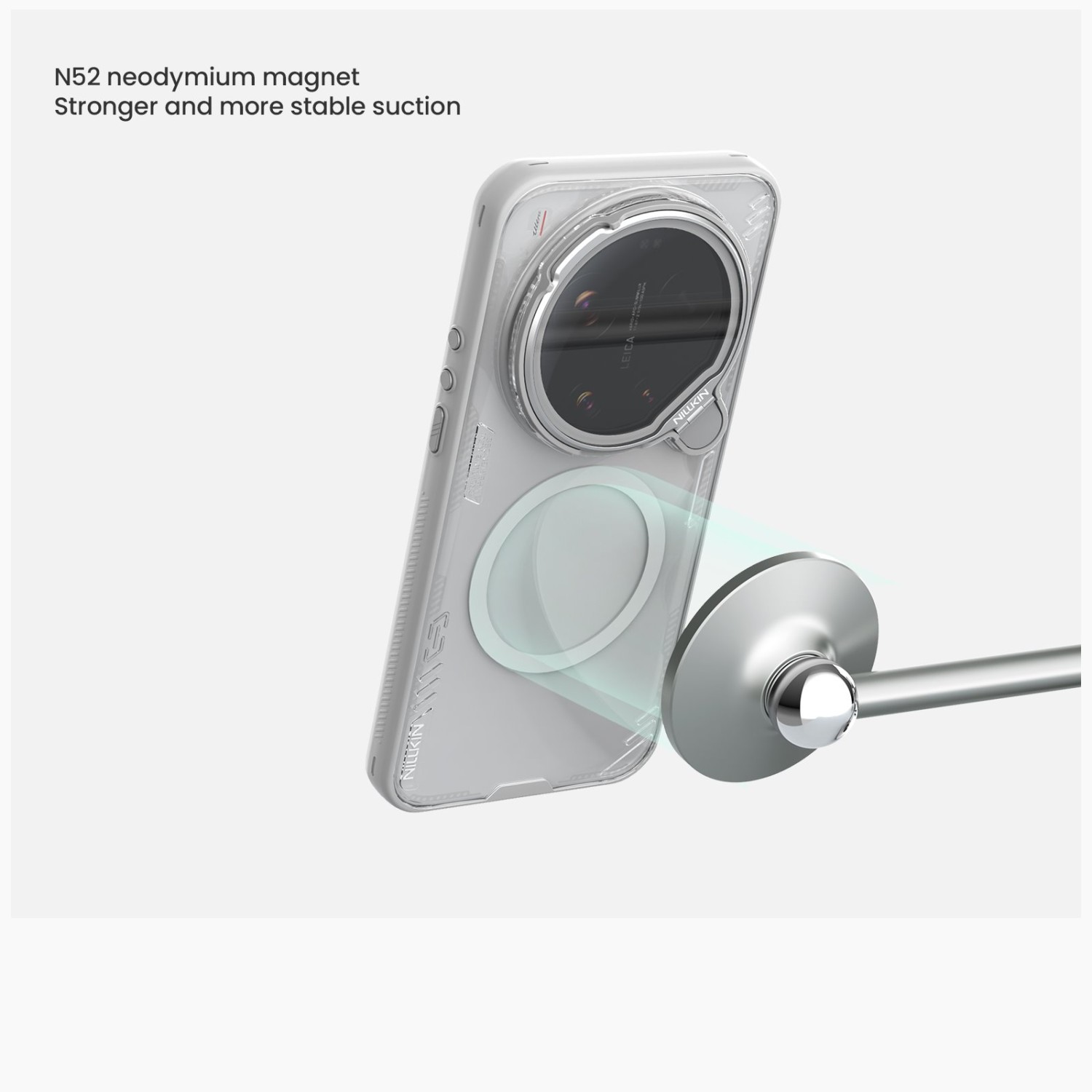 Nillkin Iceblade Prop Magnetic Kryt pro Xiaomi 17 Ultra Twilight Gray