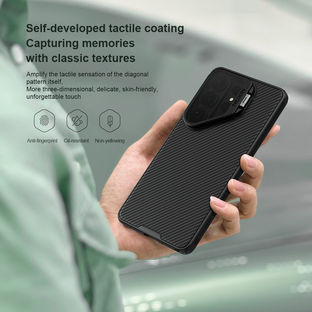 Nillkin CamShield Prop Magnetic (Transparent Lens) Zadní Kryt pro Samsung Galaxy S26 Ultra Transparent Black