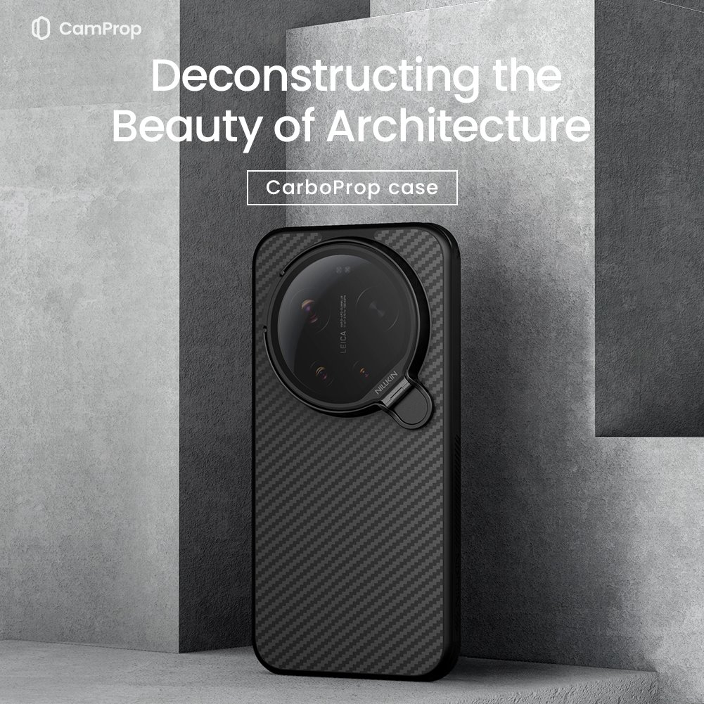 Nillkin CarboProp Aramid Magnetic Zadní Kryt pro Xiaomi 17 Ultra Black