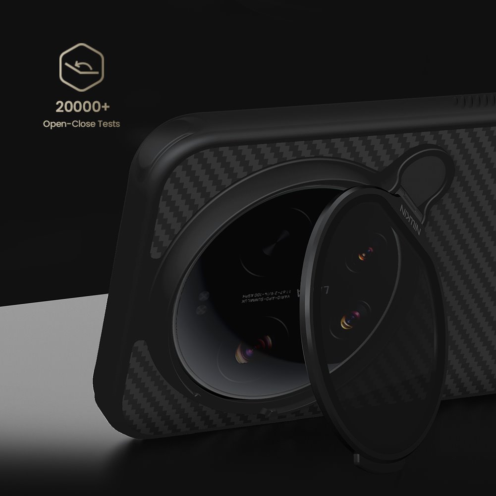 Nillkin CarboProp Aramid Magnetic Zadní Kryt pro Xiaomi 17 Ultra Black