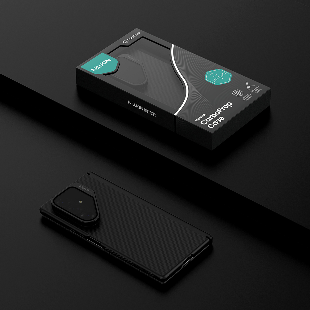 Nillkin CarboProp Aramid Magnetic Zadní Kryt pro Samsung Galaxy Z Fold 7 Black
