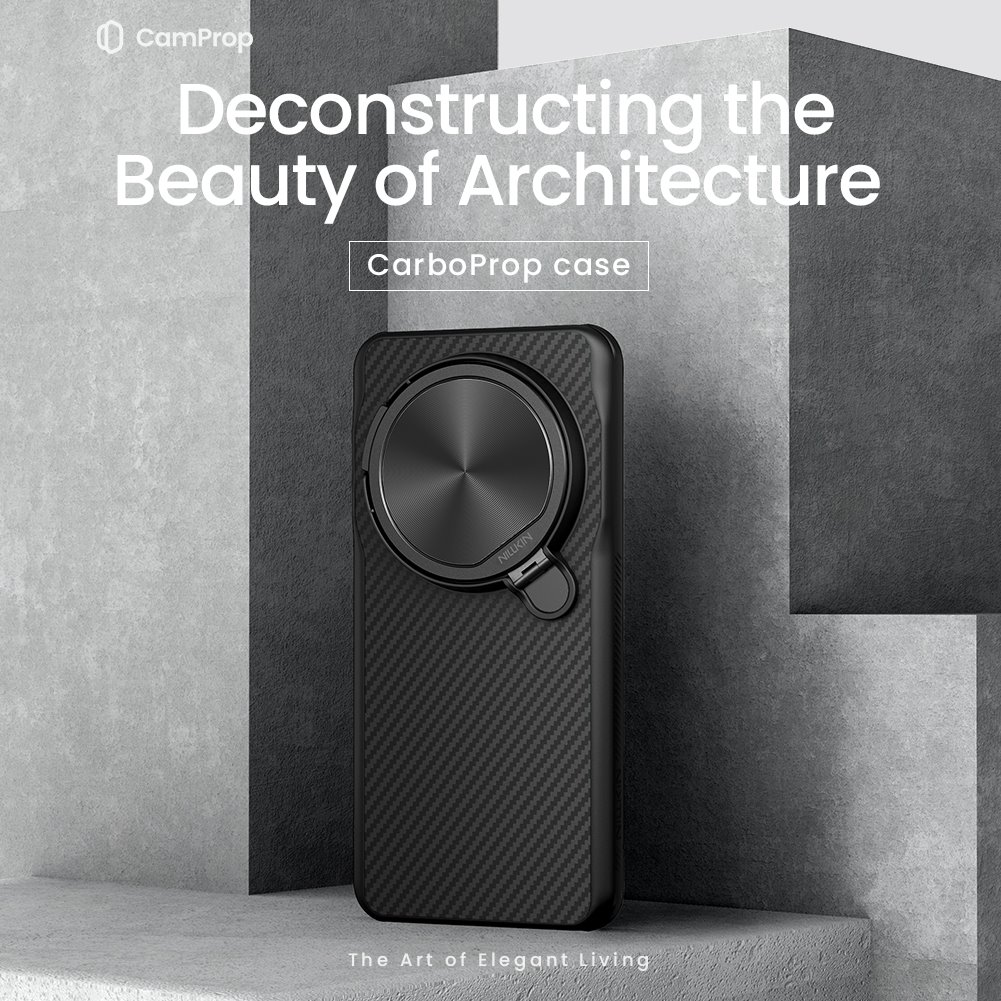 Nillkin CarboProp Aramid Magnetic Zadní Kryt pro Xiaomi 15 Ultra Black