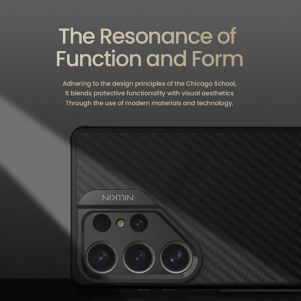 Nillkin CarboProp Aramid Magnetic Zadní Kryt pro Samsung Galaxy S25 Ultra Black