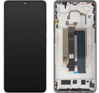 LCD display + dotyková deska + přední kryt pro Xiaomi 15T, rose gold (Service Pack)