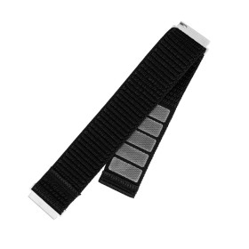 Nylonový řemínek FIXED Nylon Sporty Strap s Quick Release 18mm pro smartwatch, černá