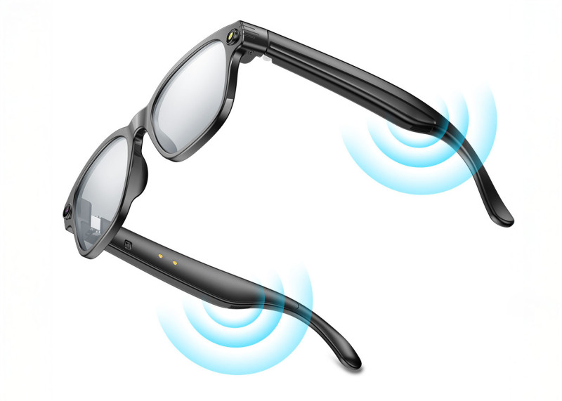Aligator Smart Glasses, černé