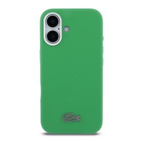 Zadní kryt Lacoste PVC Iconic Petit Pique Metal Logo MagSafe pro Apple iPhone 16, estragon green