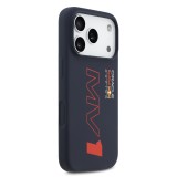 Red Bull Silicone MV1 MagSafe Zadní Kryt pro iPhone 17 Pro Navy