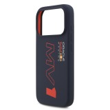 Red Bull Silicone MV1 MagSafe Zadní Kryt pro iPhone 17 Pro Navy