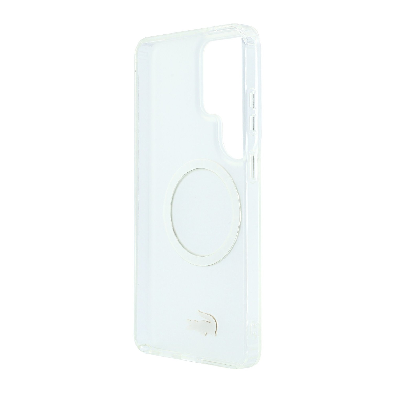 Lacoste PC/TPU Frosted Finish Gold Logo Magnetic Zadní Kryt pro Samsung Galaxy S26 Ultra White