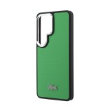 Lacoste Petit Pique Metal Logo Magnetic Zadní Kryt pro Samsung Galaxy S26 Ultra Estragon Green