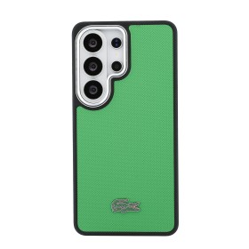 Zadní kryt Lacoste Petit Pique Metal Logo Magnetic pro Samsung Galaxy S26 Ultra, estragon green
