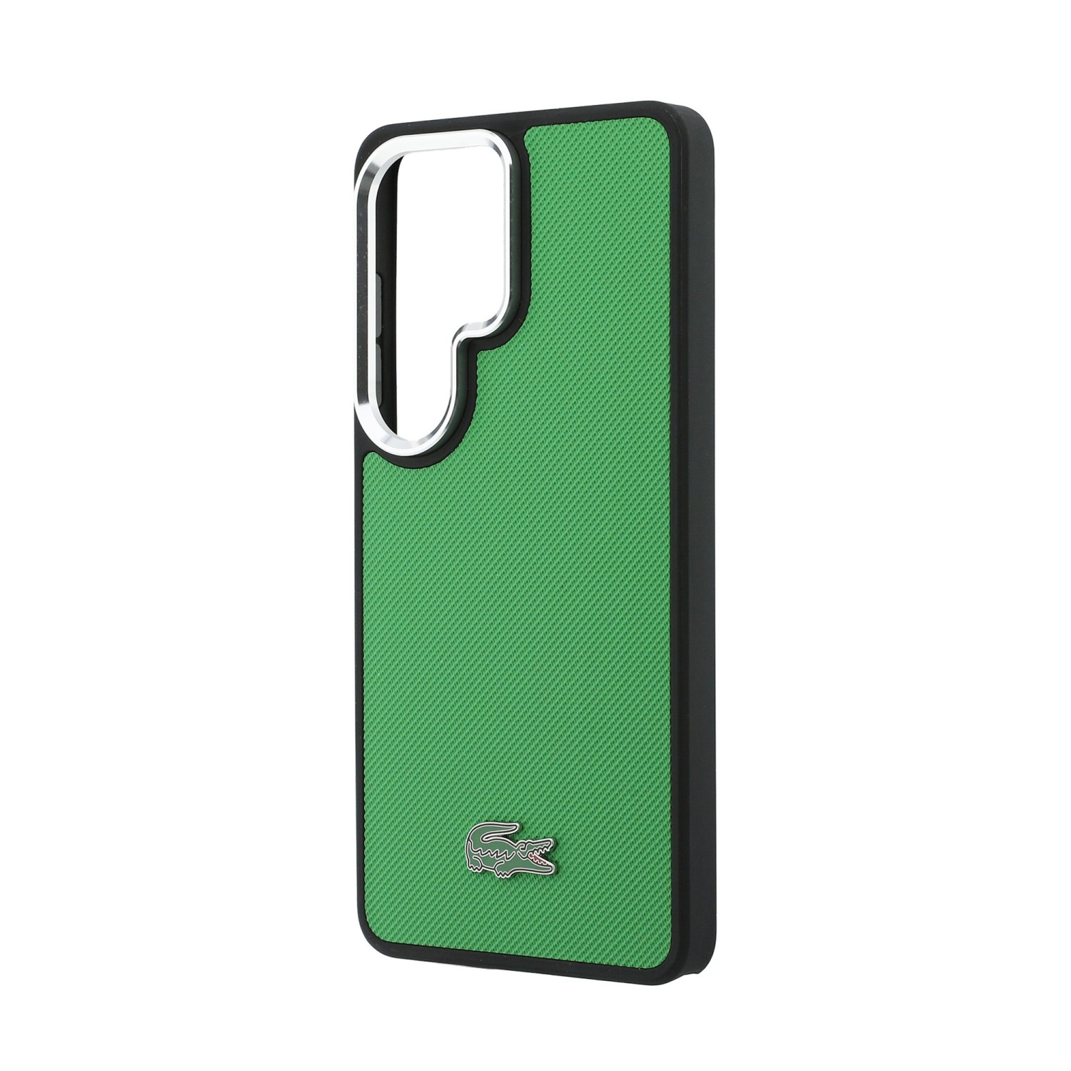 Lacoste Petit Pique Metal Logo Magnetic Zadní Kryt pro Samsung Galaxy S26 Ultra Estragon Green