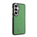 Lacoste Petit Pique Metal Logo Magnetic Zadní Kryt pro Samsung Galaxy S26 Estragon Green