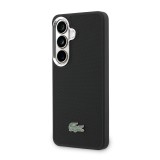 Lacoste Petit Pique Metal Logo Magnetic Zadní Kryt pro Samsung Galaxy S26+ Black