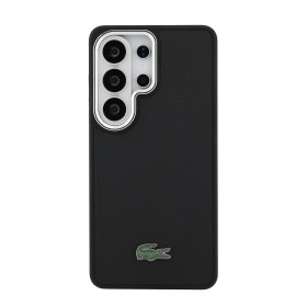 Zadní kryt Lacoste Petit Pique Metal Logo Magnetic pro Samsung Galaxy S26 Ultra, black