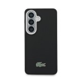 Lacoste Petit Pique Metal Logo Magnetic Zadní Kryt pro Samsung Galaxy S26 Black
